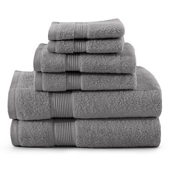Lux Decor 100% Cotton Solid Bath Towel, Hand Towel or Washcloth Soft & Zero Twist Weave