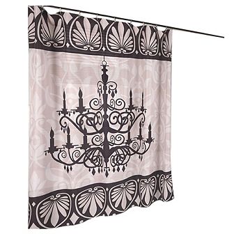 Deluxe Collection Fabric Shower Curtain
