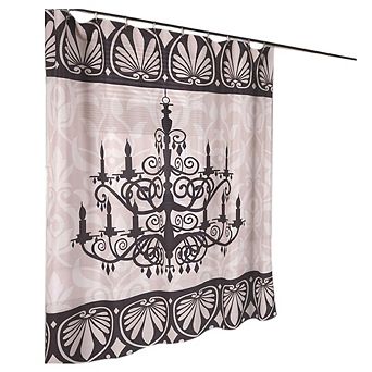 Deluxe Collection Fabric Shower Curtain