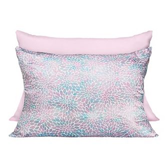 Turbie Twist 2-Pack Double Sided Satin Pillowcase Set
