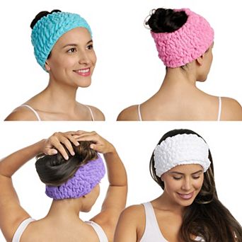 Turbie Twist 4-Pack Turbie Band - Spa Headband