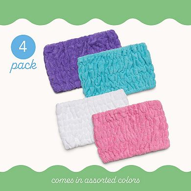 Turbie Twist 4-Pack Turbie Band - Spa Headband