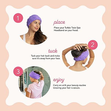 Turbie Twist 4-Pack Turbie Band - Spa Headband