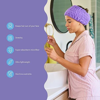 Turbie Twist 4-Pack Turbie Band - Spa Headband