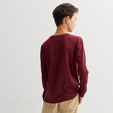 Boys 8-20 Sonoma Goods For Life® Everyday Long Sleeve Graphic Tee