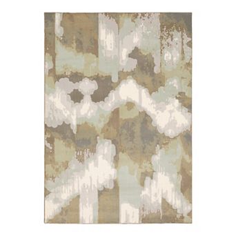 StyleHaven Camelia Faded Abstract Area Rug