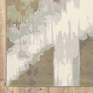StyleHaven Camelia Faded Abstract Area Rug