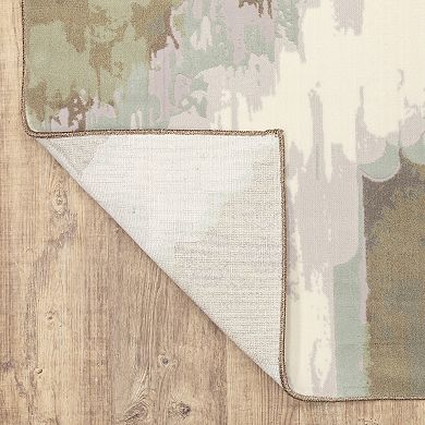 StyleHaven Camelia Faded Abstract Area Rug