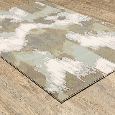 StyleHaven Camelia Faded Abstract Area Rug
