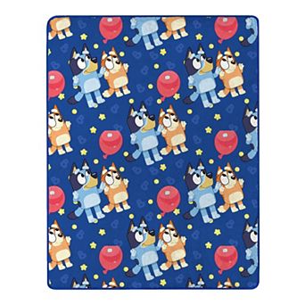 Bluey Balloon Silk Touch Throw Blanket