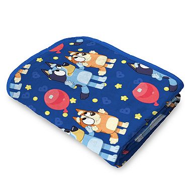 Bluey Balloon Silk Touch Throw Blanket