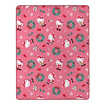 Hello Kitty Festive Silk Touch Throw Blanket