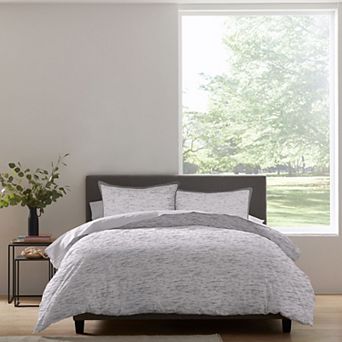 Martex Theo Cream & Charcoal Comforter Set with Shams