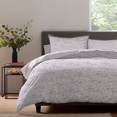 Martex Theo Cream & Charcoal Comforter Set with Shams