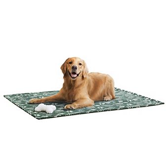 Friends Forever Dog Pet Throw Blanket & Bone Toy Set