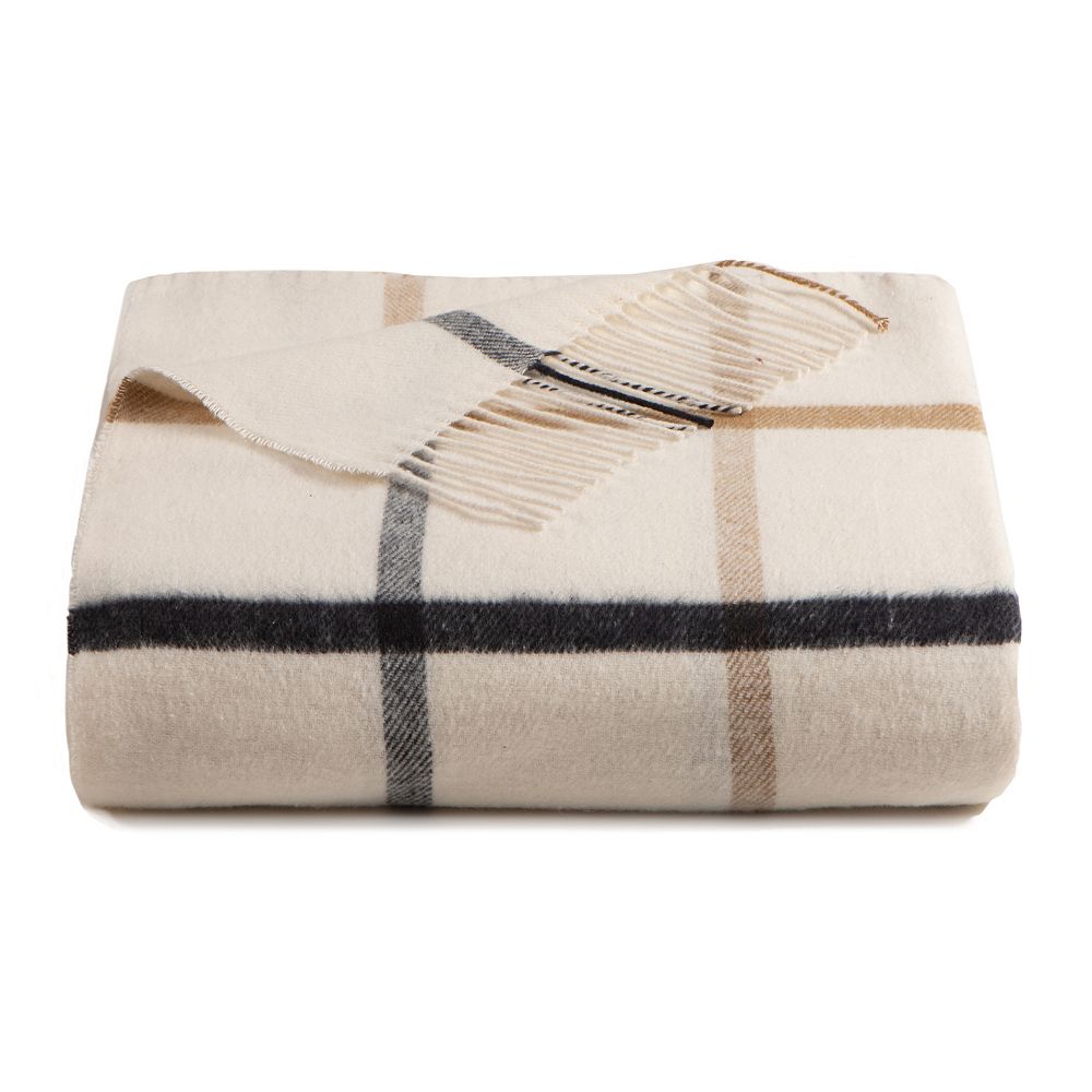 Discover Europe La Limonaia Tessuti Windopane Throw Blanket