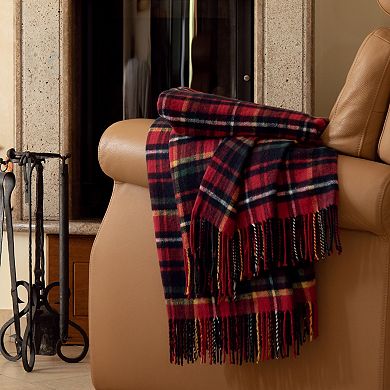 Discover Europe La Limonaia Tessuti Plaid Throw Blanket