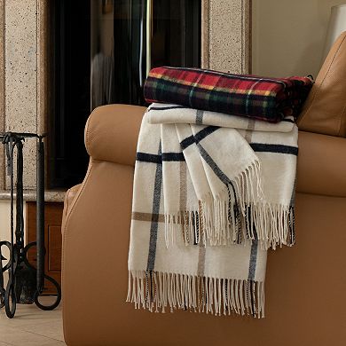 Discover Europe La Limonaia Tessuti Plaid Throw Blanket