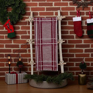 Discover Europe Plaid Plush Throw Blanket