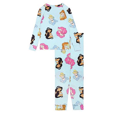 Girls 4-10 Disney Princess 2-pc. Pajama Top & Pajama Bottoms Set
