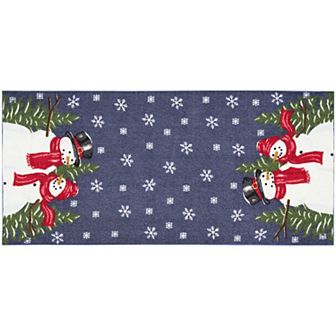 St. Nicholas Square® Snowman Holiday Throw Rug or Runner