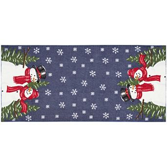 St. Nicholas Square® Snowman Holiday Throw Rug or Runner