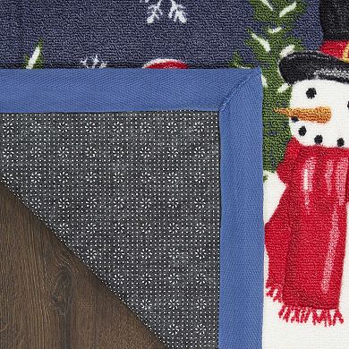 St. Nicholas Square® Snowman Holiday Throw Rug or Runner
