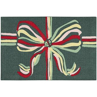 St. Nicholas Square® Holiday Present 19.5" x 30" Throw Rug