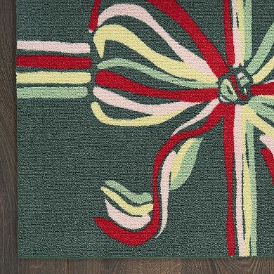 St. Nicholas Square® Holiday Present 19.5" x 30" Throw Rug