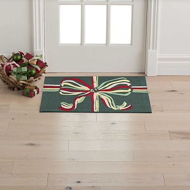 St. Nicholas Square® Holiday Present 19.5" x 30" Throw Rug