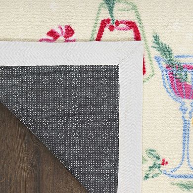St. Nicholas Square® Making Spirits Bright 19.5" x 30" Throw Rug