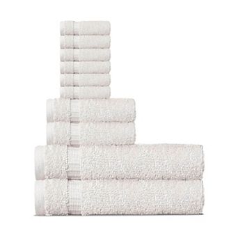 Wear Sierra Hamptons Luxury Turkish Towel Set 10 pc Ultra Soft Towels For Home and Spa