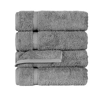 Wear Sierra Hamptons Luxury 4 pc Turkish Hand Towel Set - Perfect Ultra Soft Towels for Home