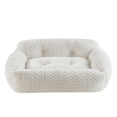 Friends Forever High Back Cuddler Pet Bed