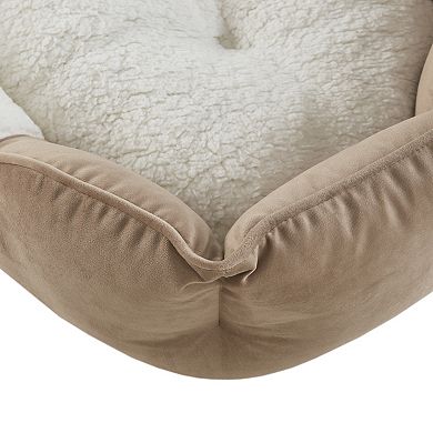 Friends Forever Tufted Cuddler Pet Bed