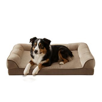 Friends Forever Orthopedic Couch Pet Bed