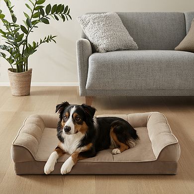 Friends Forever Orthopedic Couch Pet Bed