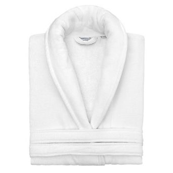 Linum Home Textiles Anovia Velour Turkish Cotton Bathrobe