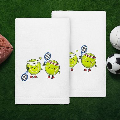 Linum Home Textiles Turkish Cotton Tennis Players Hand Towels 2-pk.