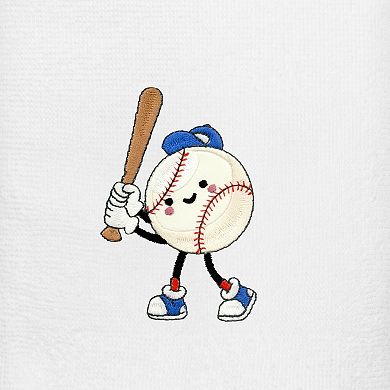 Linum Home Textiles Turkish Cotton Baseball Player Hand Towels 2-pk.