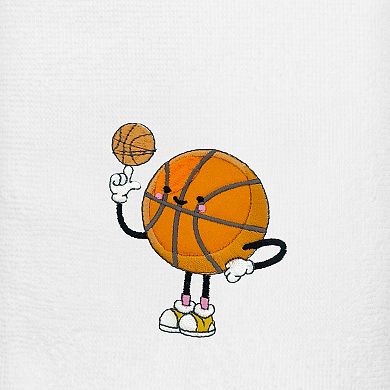 Linum Home Textiles Turkish Cotton Basketball Player Hand Towels 2-pk.