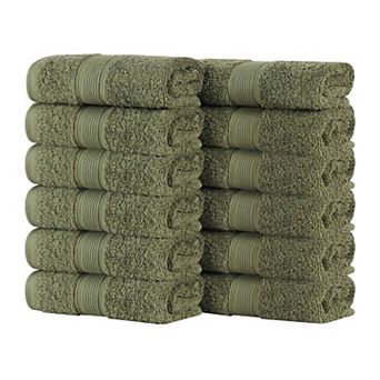 SUPERIOR Oregon Solid Organic Cotton Washcloth Set