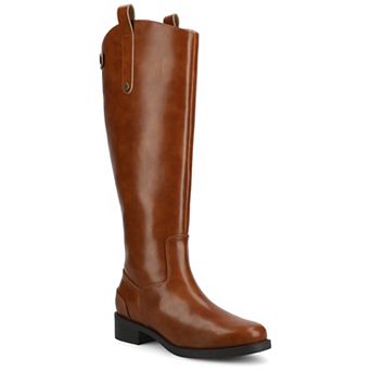 Journee Gema Women's Knee-High Riding Boots In Regular, Wide Width, Wide Calf & Extra Wide Calf