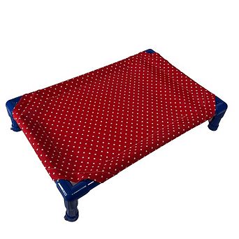Truman + Teddy (Starry) Easy-to-clean Handcrafted Elevated, Cot-Style Dog Bed