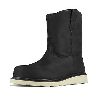 8” Wellington Steel Toe Work Boots for Men Electrical Hazard Rated