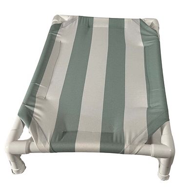 Truman + Teddy (Boardwalk) Easy-to-clean Handcrafted Elevated, Cot-Style Dog Bed 