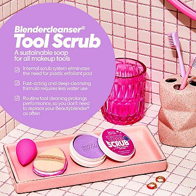 Blendercleanser Tool Scrub Exfoliating Solid Soap