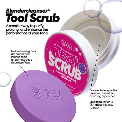Blendercleanser Tool Scrub Exfoliating Solid Soap