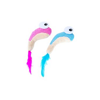 CatStages Interactive Dental Shrimpies 2 pk Pet Toy