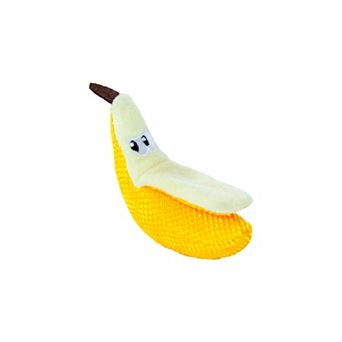 CatStages Plush Dental Banana Pet Toy